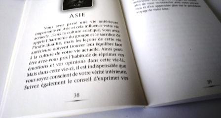 Livret oracle des vies antérieures Livret oracle des vies antérieures